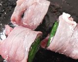 薄切り豚肉のネギ巻き巻き♪居酒屋メニュー作り方5写真