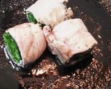 薄切り豚肉のネギ巻き巻き♪居酒屋メニュー作り方6写真