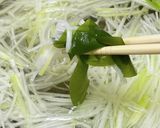 新物生わかめと白髪ネギのしゃぶしゃぶ作り方11写真