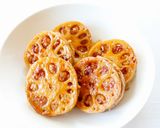 濃厚だれで【蓮根の挟み焼き（甘辛照り焼き作り方7写真