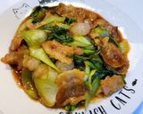 龍眼(ライチ)と豚肉の甘酢炒め作り方6写真