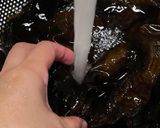 新物生わかめと白髪ネギのしゃぶしゃぶ作り方3写真