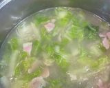 白菜とマロニー中華スープ♪作り方5写真
