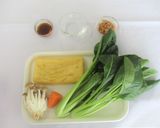 レンジで小松菜の煮びたし作り方1写真