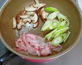減塩 低たんぱく 肉汁つけうどん作り方1写真