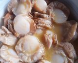 簡単★ベビーホタテのレンチンバター醤油味作り方1写真
