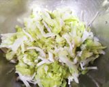 副菜に☆コクうま♪キャベツの和風サラダ作り方3写真