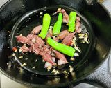 ホタルイカとししとうのペペロンチーノ炒め作り方3写真