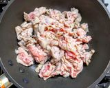 豚こま肉と蕪のオイスターソース炒め作り方2写真