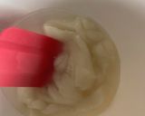 切り餅一割の砂糖と半分の水で大福の皮作り方3写真