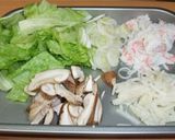 若松葉ガニのカニレタスチャーハン作り方2写真