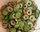 胡瓜とちくわの胡麻酢和え作り方4写真