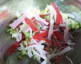 副菜に☆コクうま♪キャベツの和風サラダ作り方4写真