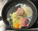ワンパン煮込みハンバーグ作り方1写真