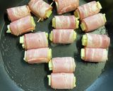 ベーコンのチーズポテト巻き作り方4写真