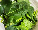 牡蠣とほうれん草と豆腐の炒め物作り方1写真