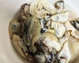 牡蠣とほうれん草と豆腐の炒め物作り方2写真