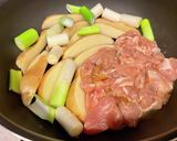 鶏肉と新じゃがの梅酢焼き作り方2写真