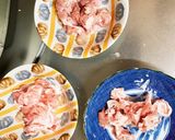 簡単きな粉梅ソース味豚こま大根青椒肉絲風作り方3写真