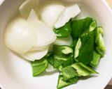 簡単きな粉梅ソース味豚こま大根青椒肉絲風作り方5写真