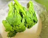 冷めてもサクッと・菜の花天ぷら作り方3写真
