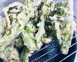 冷めてもサクッと・菜の花天ぷら作り方5写真