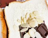 今朝の4w1hサンド「アーモンドチョコ」作り方1写真