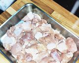 春野菜で　チキンフリカッセ作り方2写真