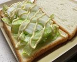 春野菜の焦がしマヨホットサンド作り方4写真