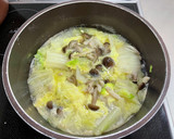 白菜消費に！ふわふわとろとろ中華スープ作り方4写真