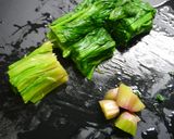 ダイエット！牛ほうれん草マヨわさ醤油炒め作り方3写真