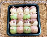 おひなさまのちぎりパン作り方10写真