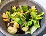 ナスとピーマンの酢醤油炒め作り方3写真