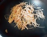 きんぴらごぼう作り方1写真