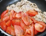 枝豆リメイク！トマトのオーロラソテー作り方4写真