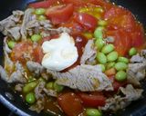 枝豆リメイク！トマトのオーロラソテー作り方5写真