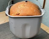 全粒粉パンにくるみとギリシャレーズン作り方8写真