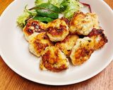 簡単！ふわふわっ☆はんぺんと海老団子♪作り方5写真