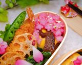 女子学生のお弁当（2023.3.3）作り方1写真