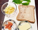 明太チーズトースト作り方1写真