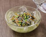 しらすと枝豆の冷やし茶づけ作り方3写真
