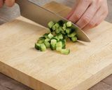 鶏そぼろの冷やし茶づけ作り方2写真