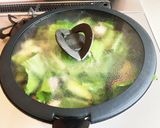 茄子と小松菜の焼きうどん作り方3写真
