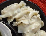 お酢を使って！水餃子のおろしきゅうりダレ作り方3写真