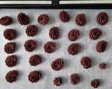 絞り出しココアクッキー(全卵)作り方4写真