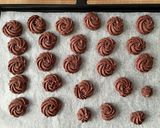 絞り出しココアクッキー(全卵)作り方5写真