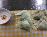 【今が旬】葉たまねぎのワンタンスープ作り方8写真