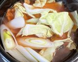 インスタントラーメンで！プデチゲ作り方2写真