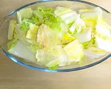 火を使わない♪白菜と塩昆布の豆腐グラタン作り方2写真
