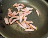 4分で完成！ガルボナーラうどん作り方1写真